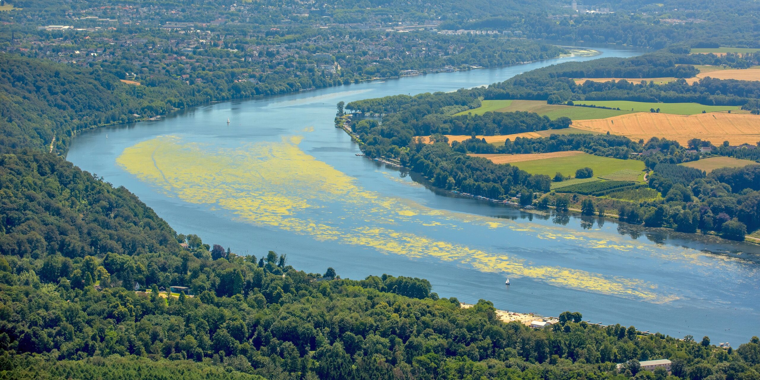 Naturschauspiel ganz im Süden der Stadt: