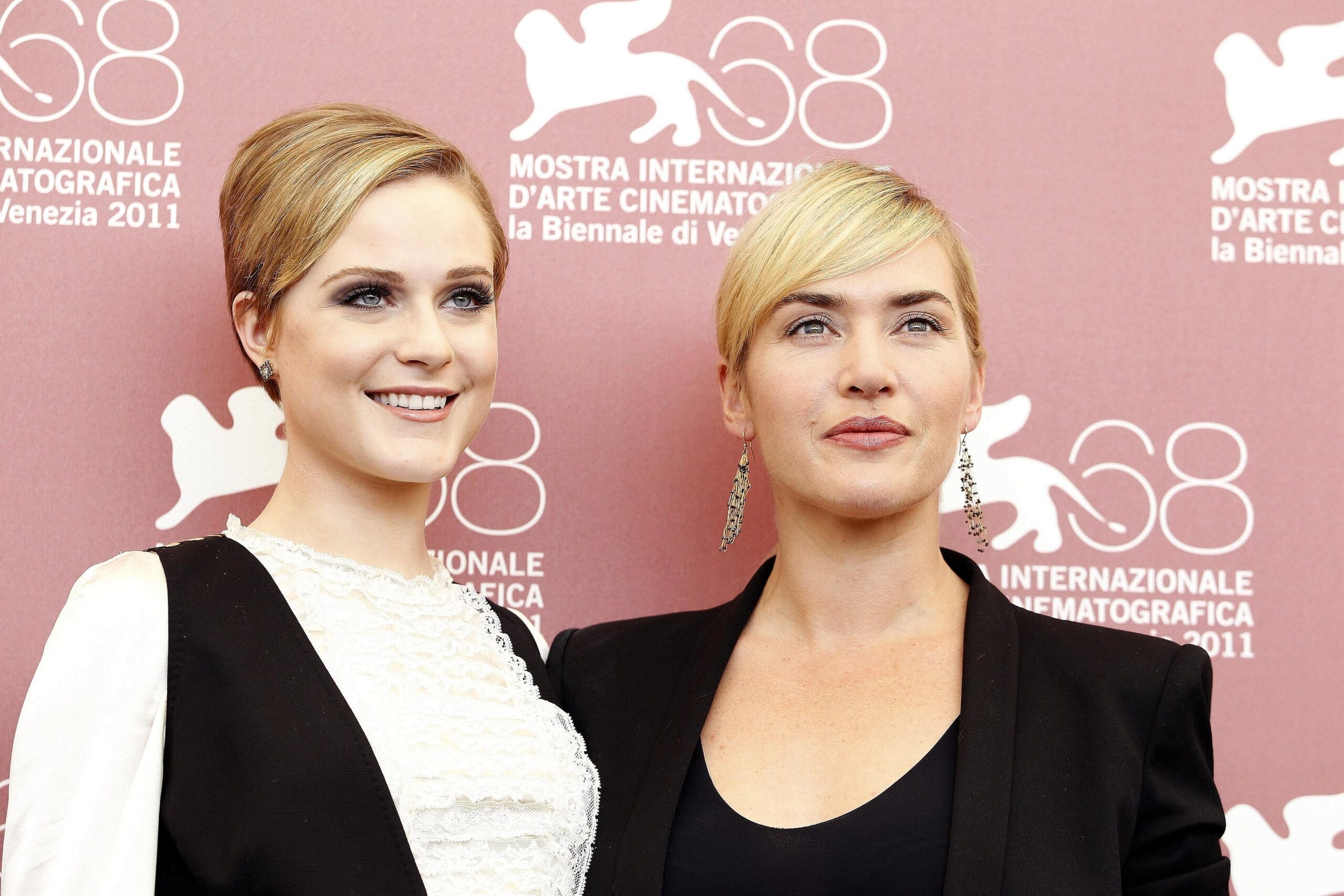 Evan Rachel Wood (l.) und Kate Winslet.