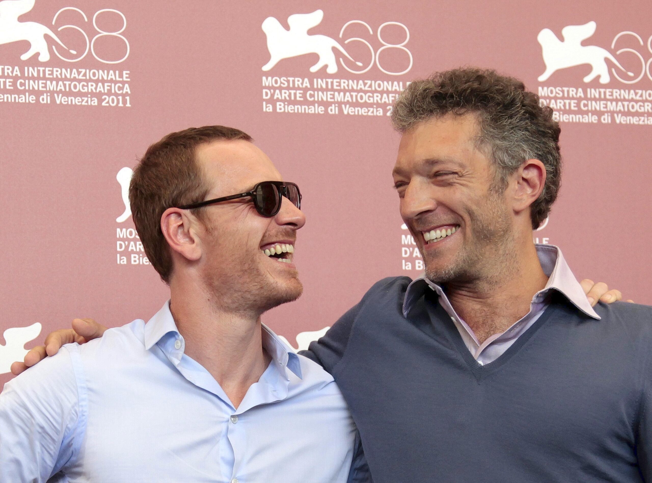 Michael Fassbender und Vincent Cassel.