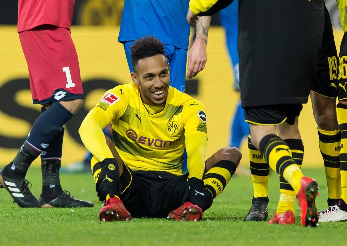 pierre-emerick aubameyang bvb borussia dortmund