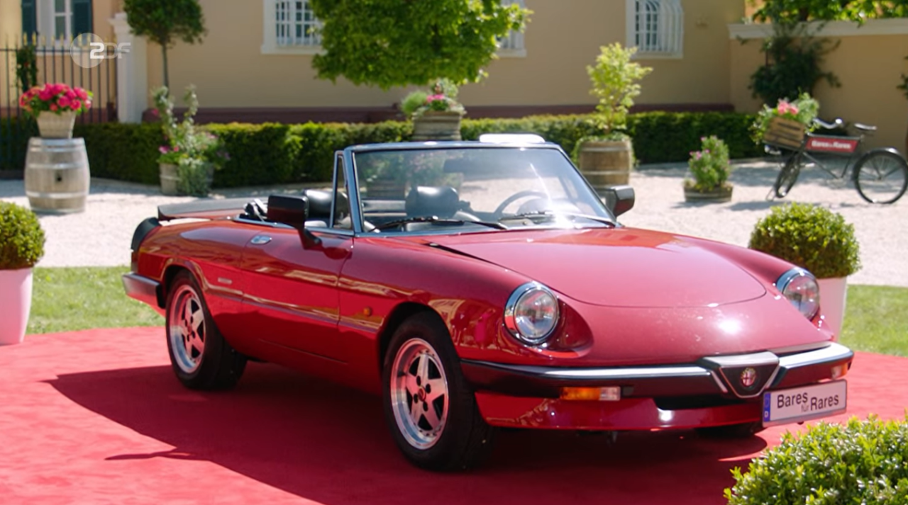 Giovanni Zarrella verkauft seinen Alfa Romeo Spider.