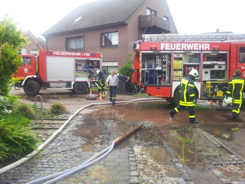 Feuerwehreinsatz in Haltern