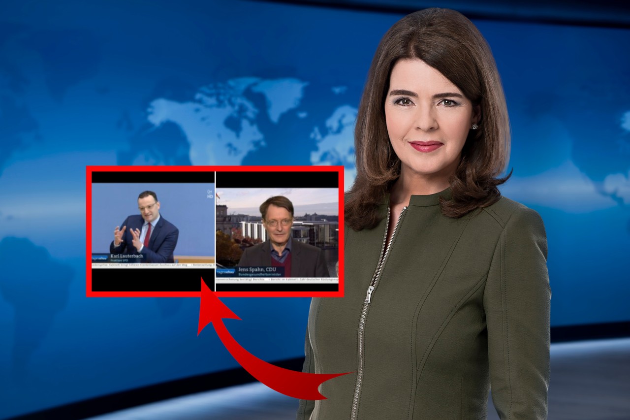 Panne in der Tagesschau am Mittwochabend. Viele Zuschauer waren verwirrt. 