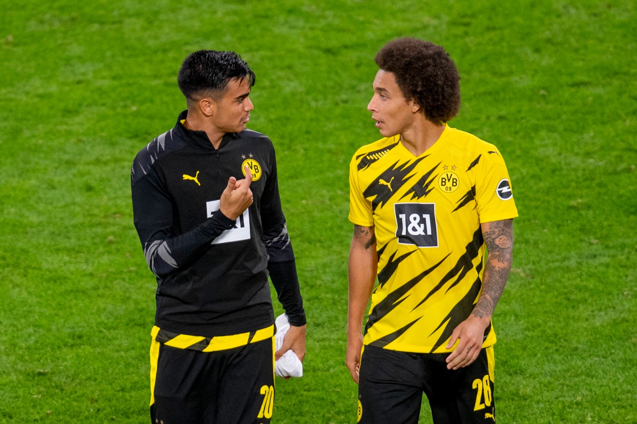 Reinier (l.) und Axel Witsel gelten bei BVB als Wechsel-Kandidaten.