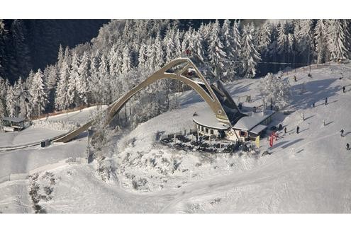 Sprungschanze Winterberg.