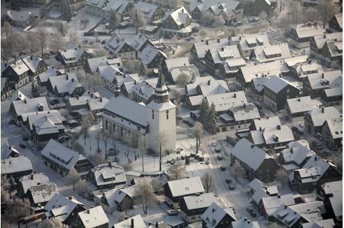 Winterberg Mitte Kirche.