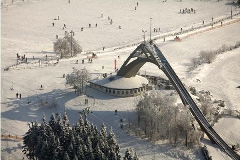 Sprungschanze Winterberg.