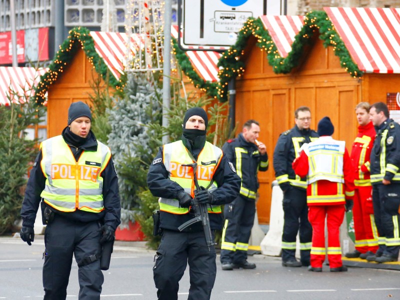 Der Weihnachtsmarkt blieb am Jahrestag des Anschlags geschlossen.