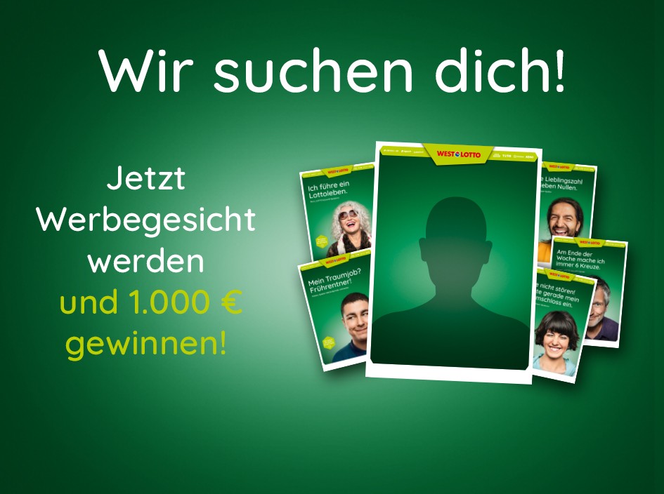 Für ein professionelles Fotoshooting werden Teilnehmer gesucht. Vielleicht sind Sie künftig auf diesen Plakaten zu sehen? 