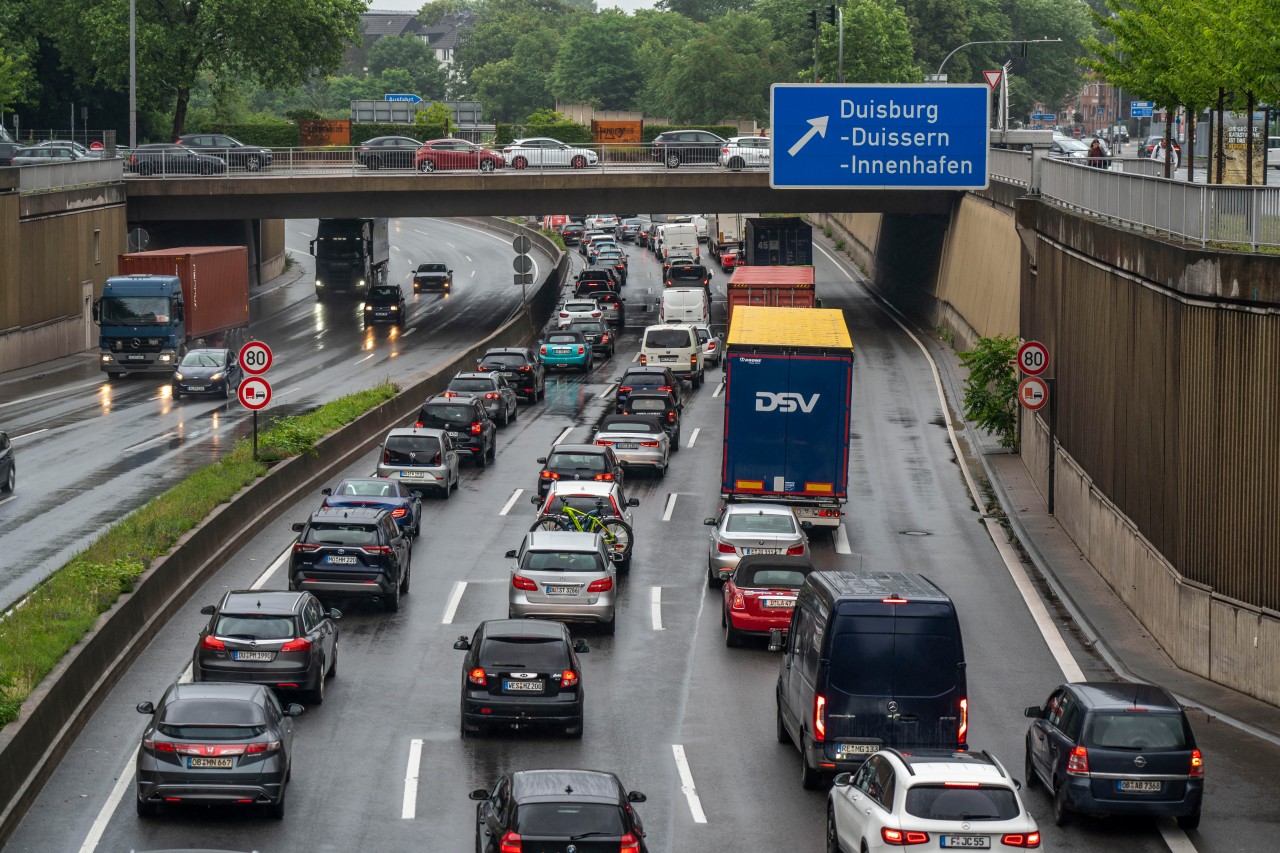 Stau auf der Autobahn. (Symbolbild)