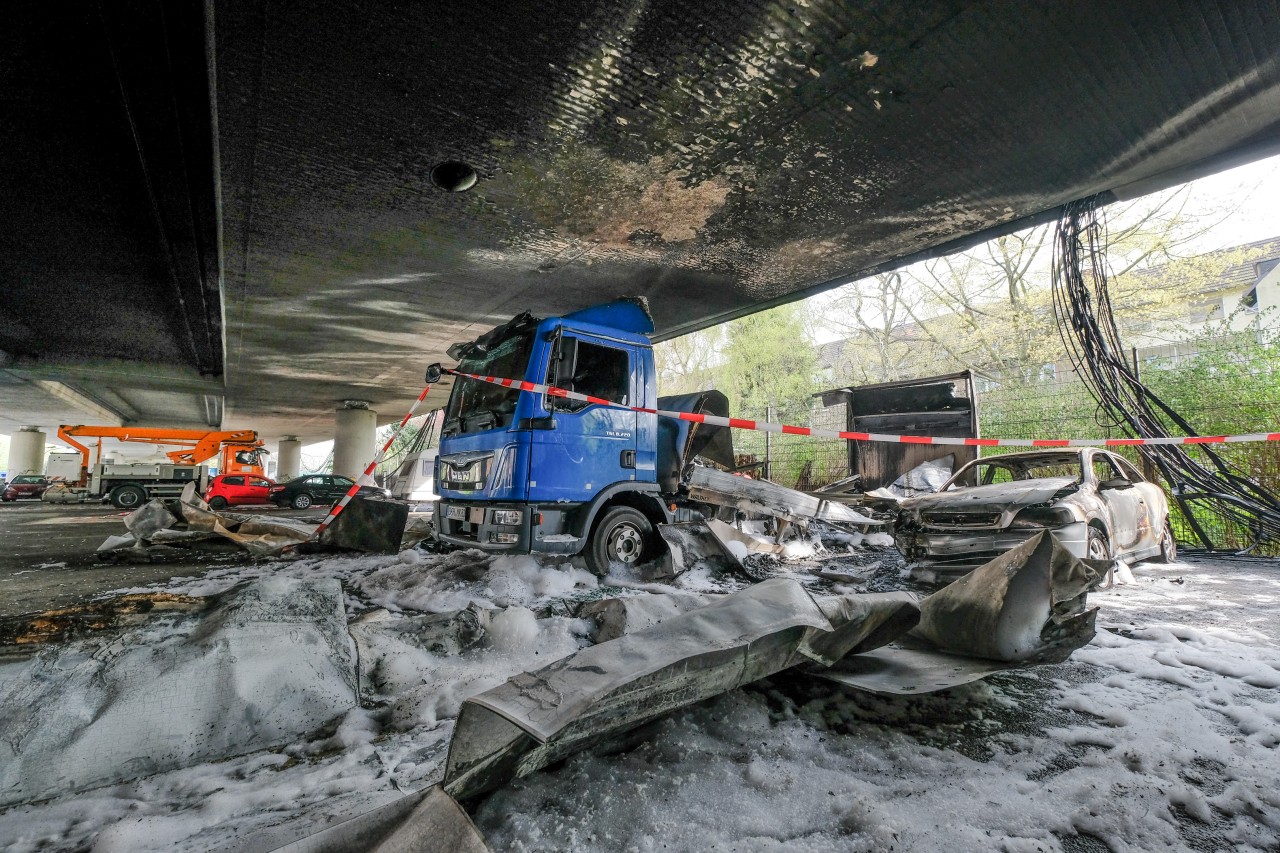 Der Brandschaden geht in die Millionen.