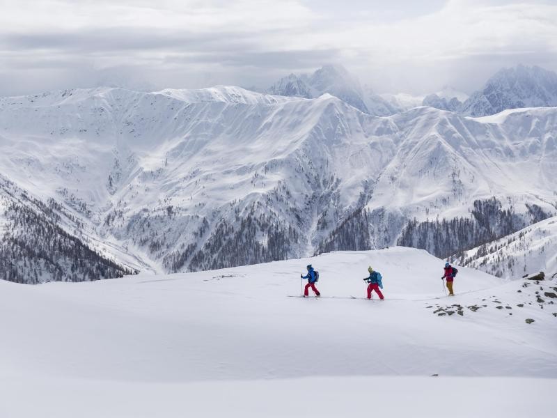 Aufsteigen und abfahren: Die Region rund um das Villgratental ist bei Tourengehern ziemlich beliebt.
