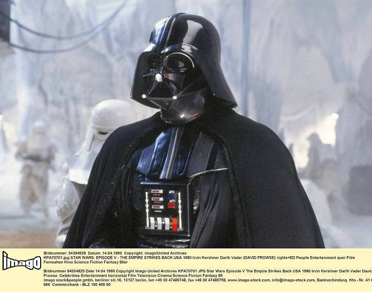 Der wohl bekannteste Weltraumbösewicht: Darth Vader.
