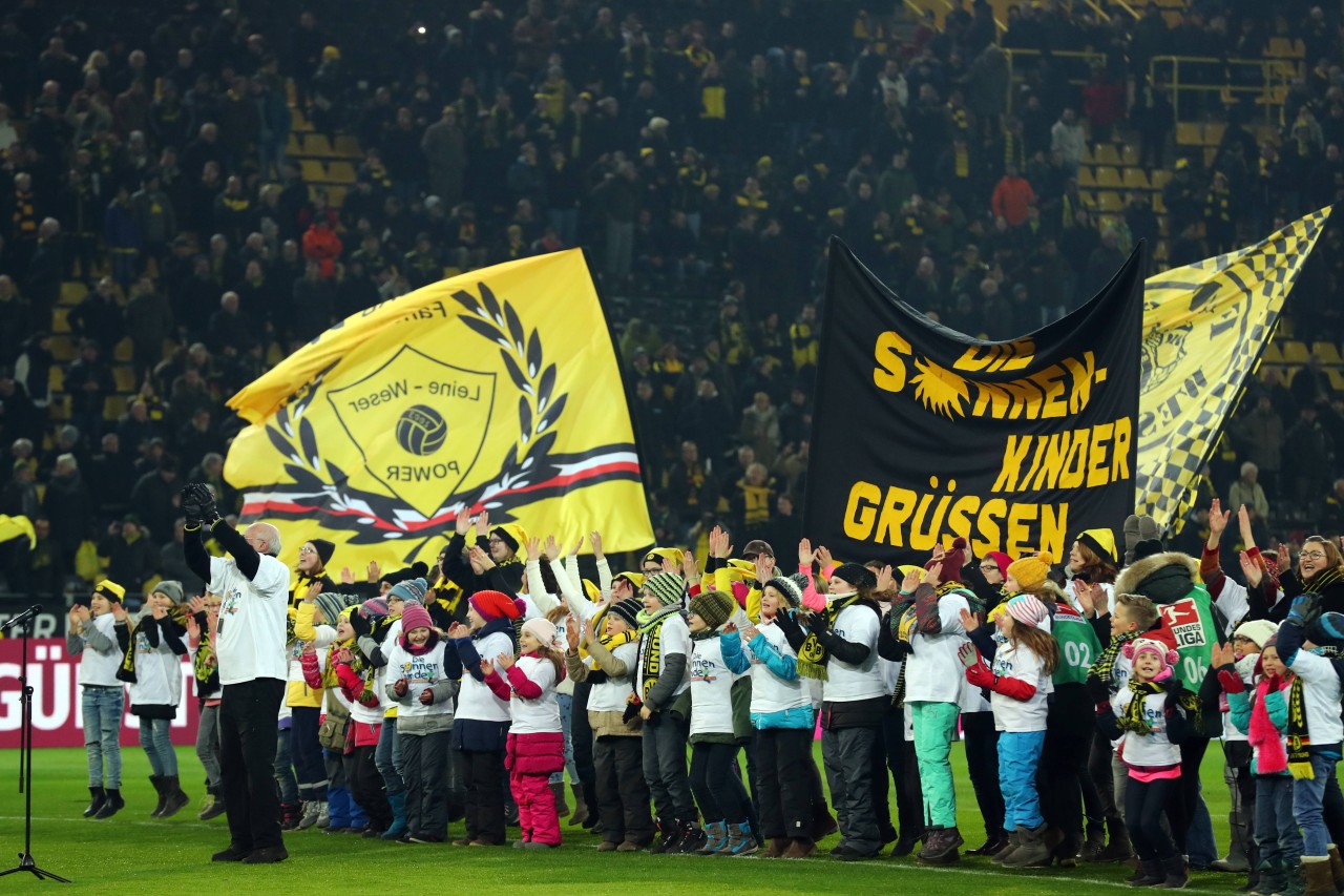 Die Sonnenkinder treten beim Duell gegen RB Leipzig zum letzten Mal auf. Hier auf einem Archivbild aus dem Jahr 2016. 