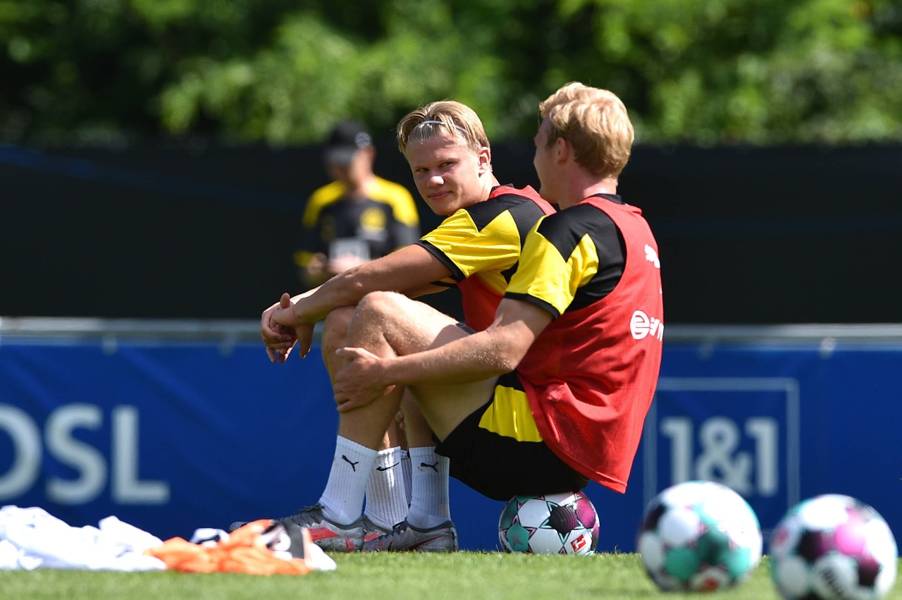 Das Trainingslager von Borussia Dortmund findet ohne Fans statt.