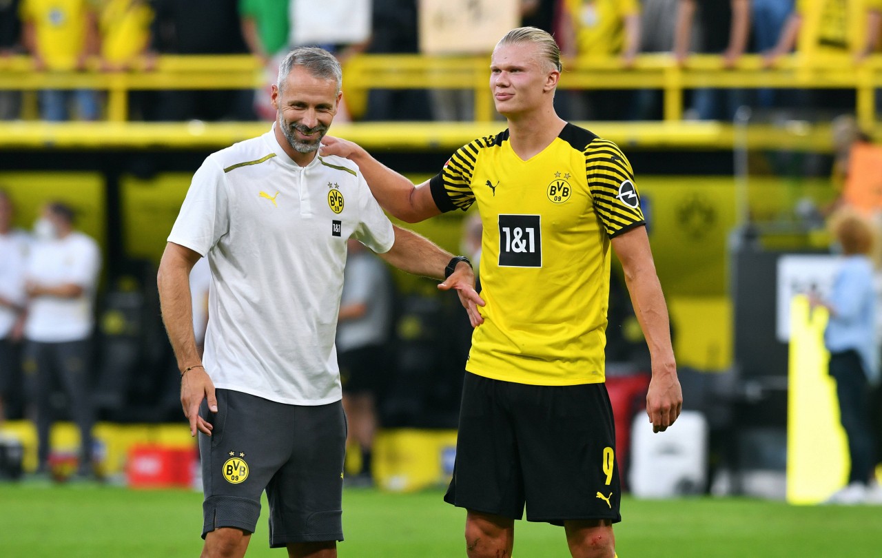 BVB-Coach Marco Rose will etwas bei Erling Haaland verbessern.