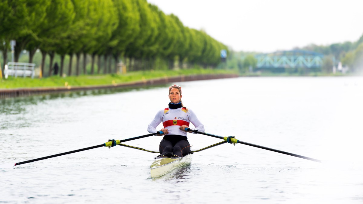 Charlotte Reinhard arbeitet auf ihren großen Traum Olympia hin.