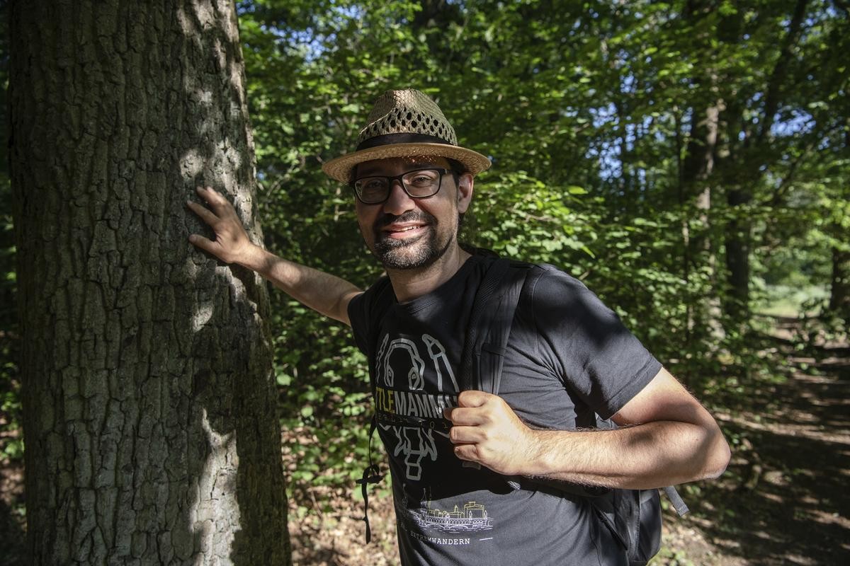 Christian Gollwitzer organisiert und bietet Wandertouren über die sozialen Medien an.