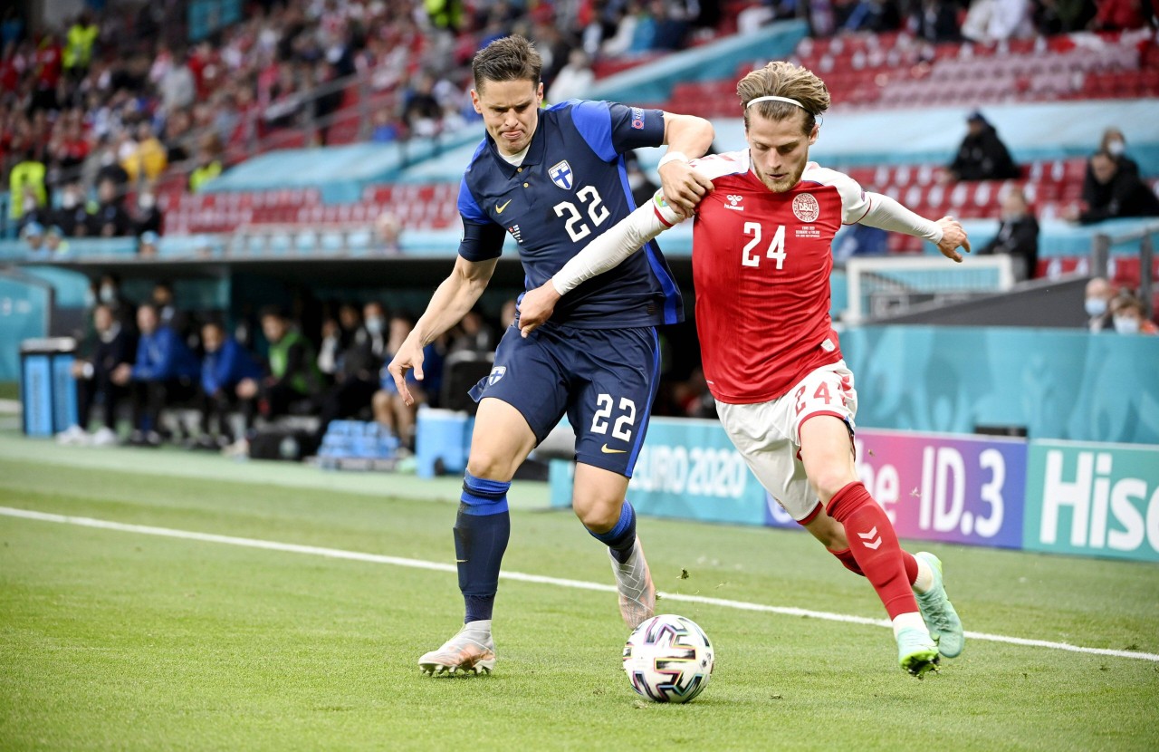 Finnland besiegte Dänemark mit 1:0.