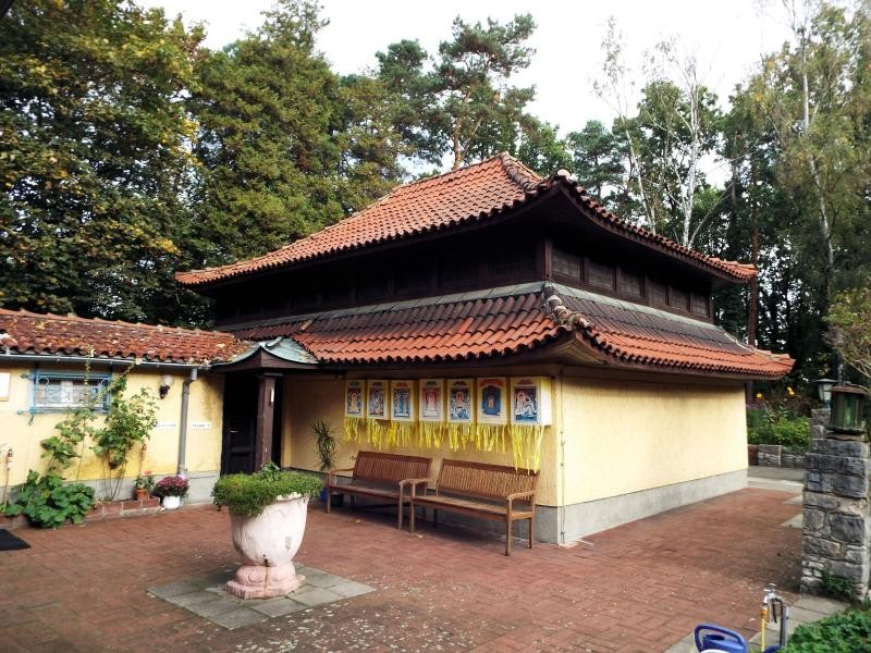 Der älteste buddhistische Tempel Europas: In den 1920er Jahren entstand das Haus in Berlin-Frohnau.