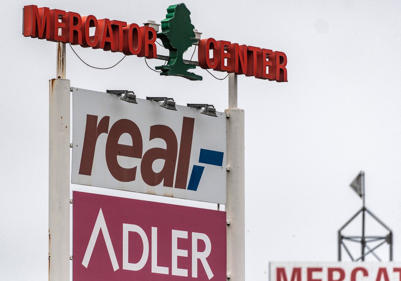 Der Real-Markt im Mercator-Center in Duisburg ist Geschichte.