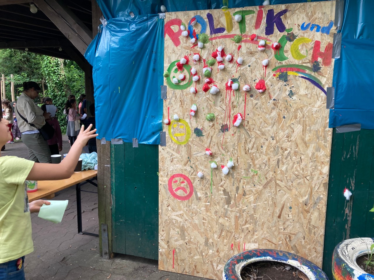 Duisburg: Offenbar kam die Aktion auch bei den teilnehmenden Kindern durchweg gut an.