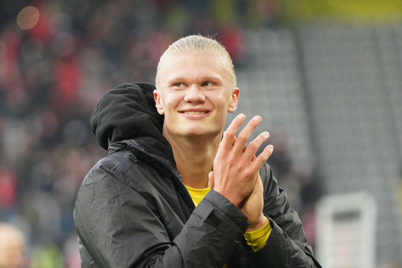 Über einen möglichen Transfer von Erling Haaland wird viel spekuliert.