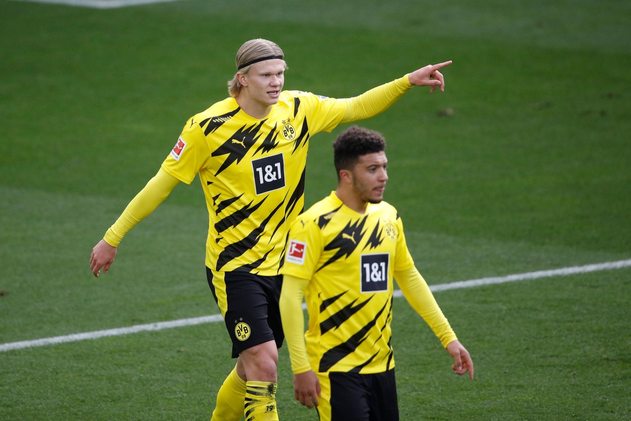 Erling Haaland äußert sich zum bevorstehenden Wechsel von Jadon Sancho.