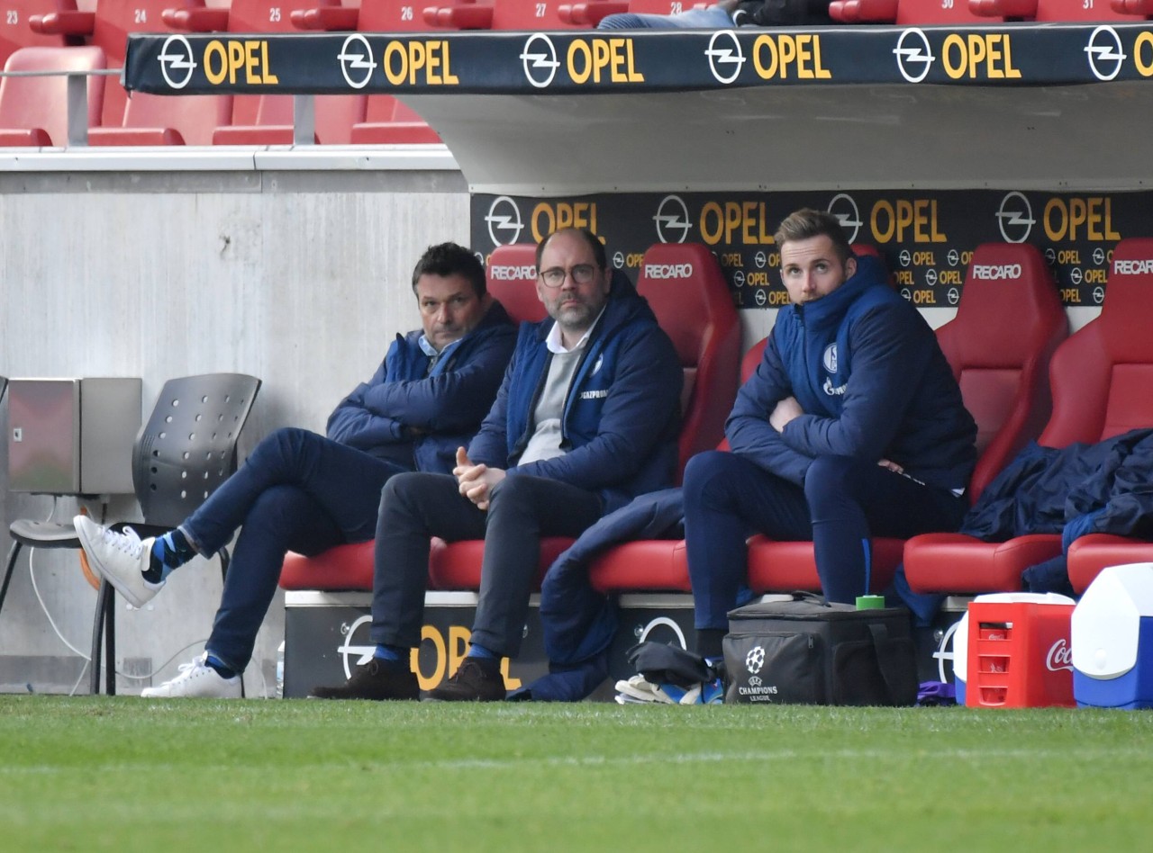 Christian Heidel (l.) hatte zweieinhalb Jahre das Sagen beim FC Schalke 04.