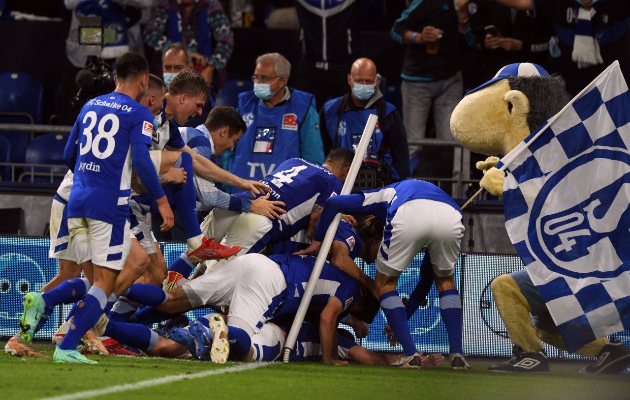 Der Jubel beim FC Schalke 04 kannte keine Grenzen.