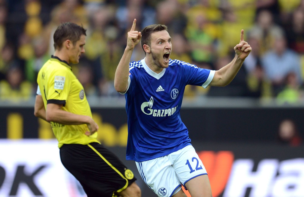 FC Schalke 04: Im Revierderby 2012 gegen den BVB wurde Marco Höger zum Derbyhelden.