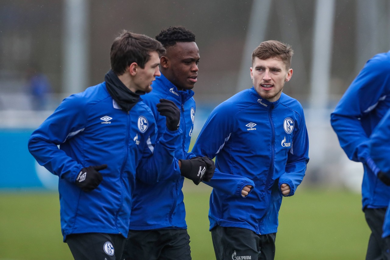 Beim FC Schalke 04 zeigte Jonjoe Kenny (r.) gute Leistungen, seit seiner Rückkehr zu Everton spielt er keine Rolle mehr.