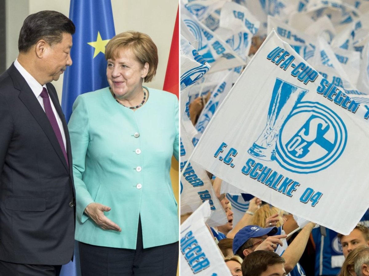 FC Schalke 04 Angela Merkel