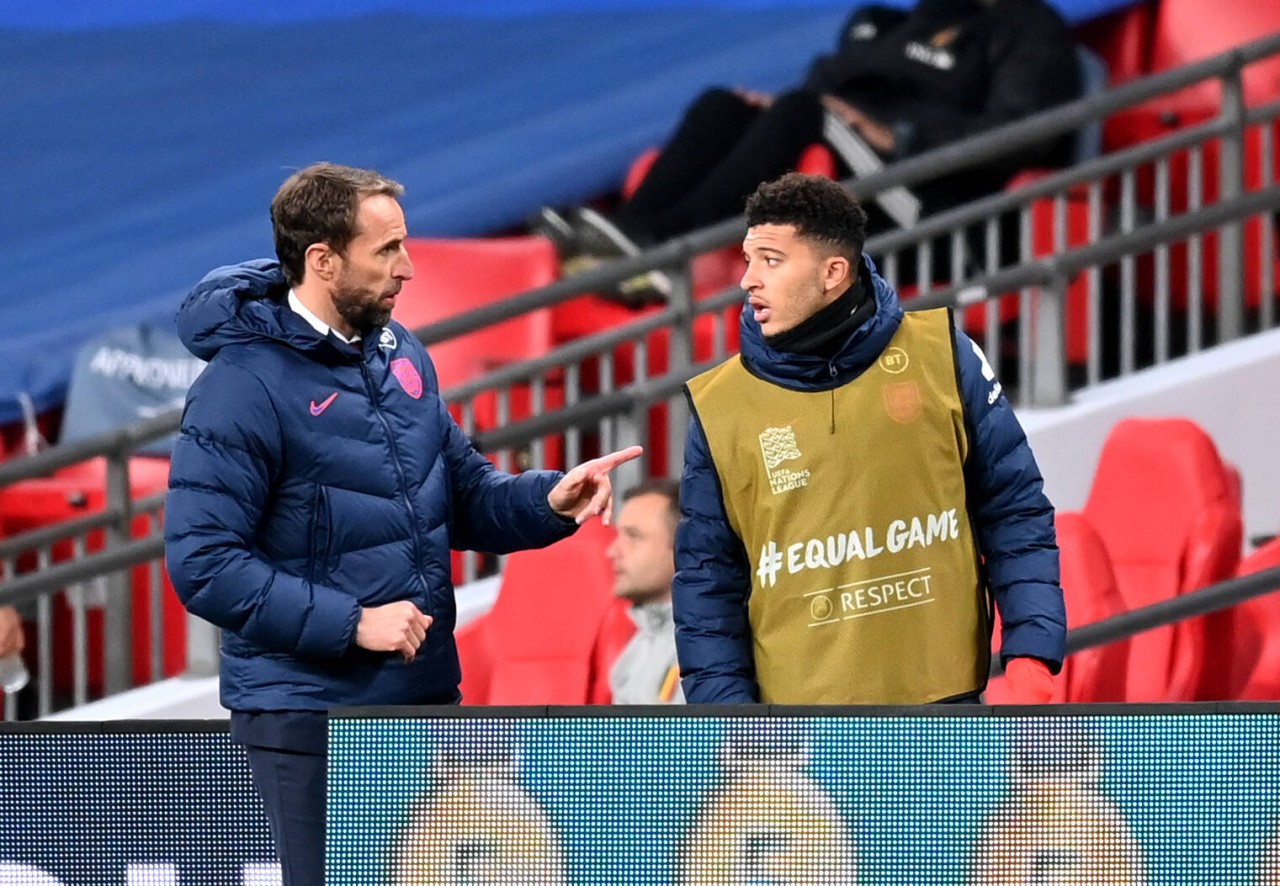 Gibt Gareth Southgate dem BVB-Star Jadon Sancho endlich seine Chance?