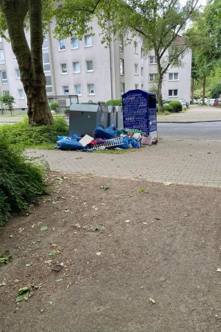 In Gelsenkirchen ärgern sich Anwohner über diesen Anblick.  