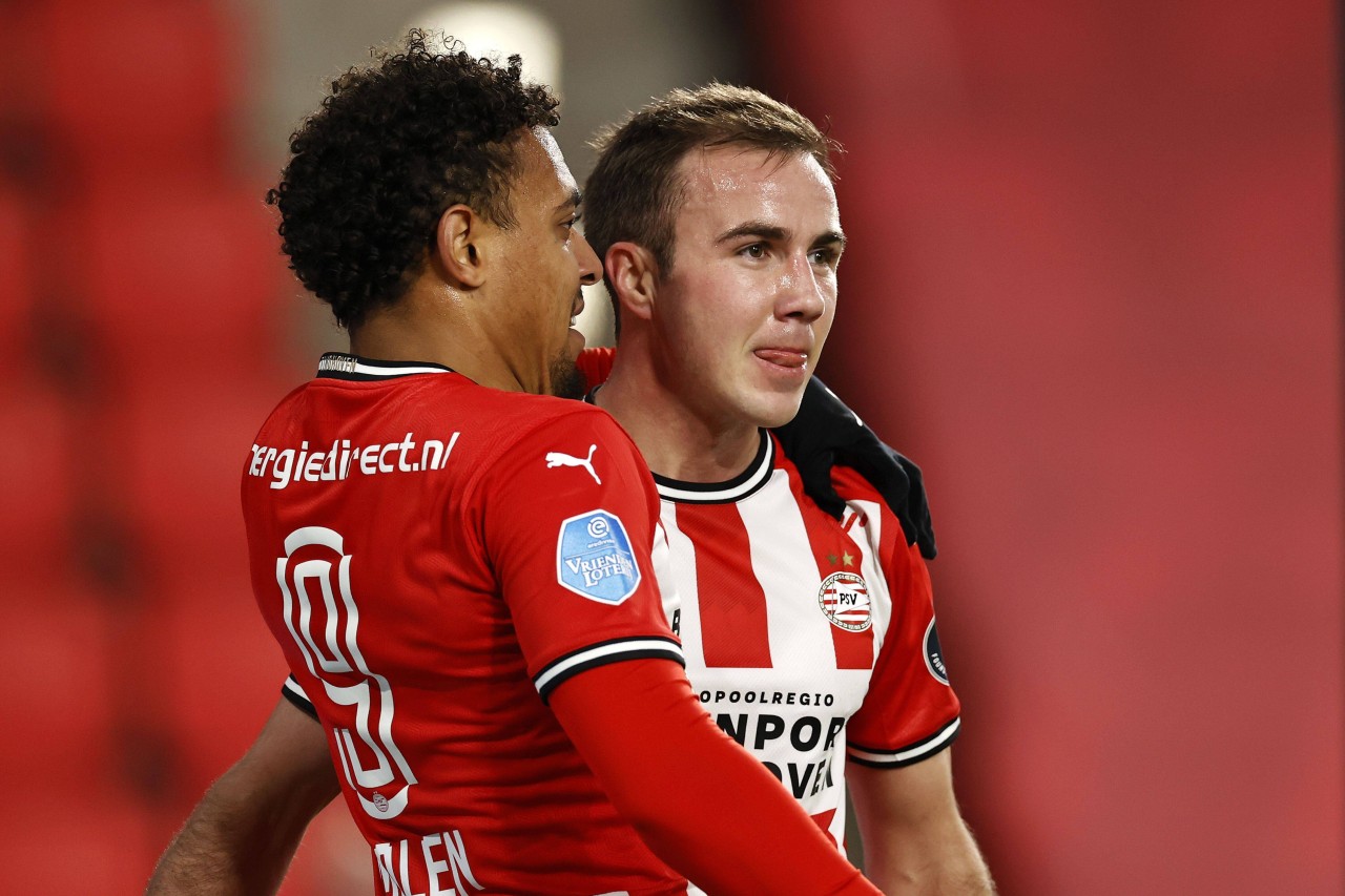 Mario Götze und Donyell Malen waren ein Jahr Teamkollegen. 