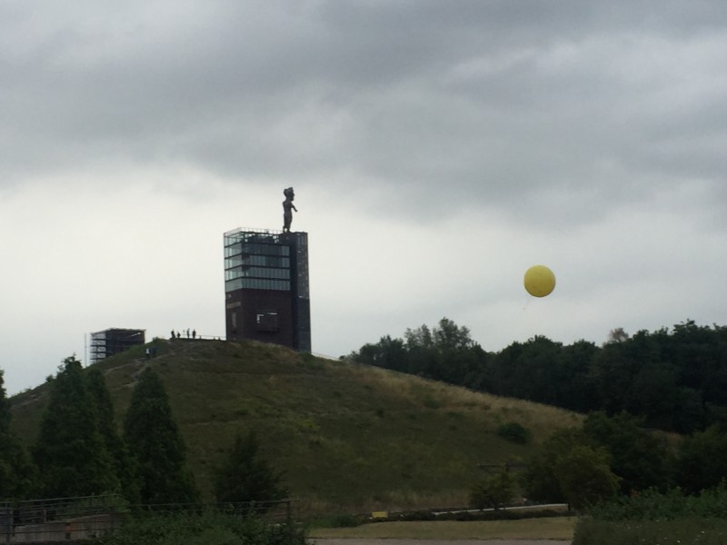 In Gelsenkirchen zog es sich schon gegen 19:30 Uhr zu.