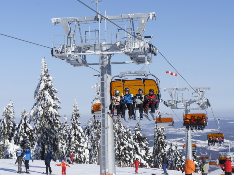 Zwischen Wintervergnügen und Radonkur: Zu Besuch in Jáchymov.