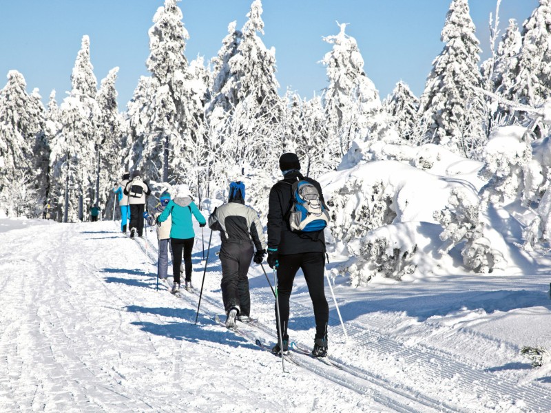 Zwischen Wintervergnügen und Radonkur: Zu Besuch in Jáchymov.