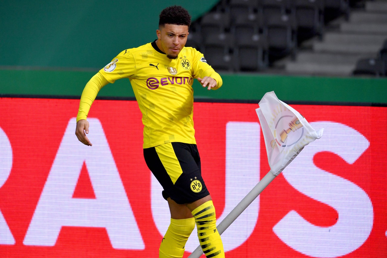 Jadon Sancho darf sich freuen.