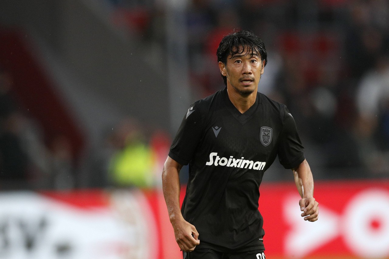 Kagawa kommt auch im Dress von PAOK Saloniki nicht richtig in Tritt.