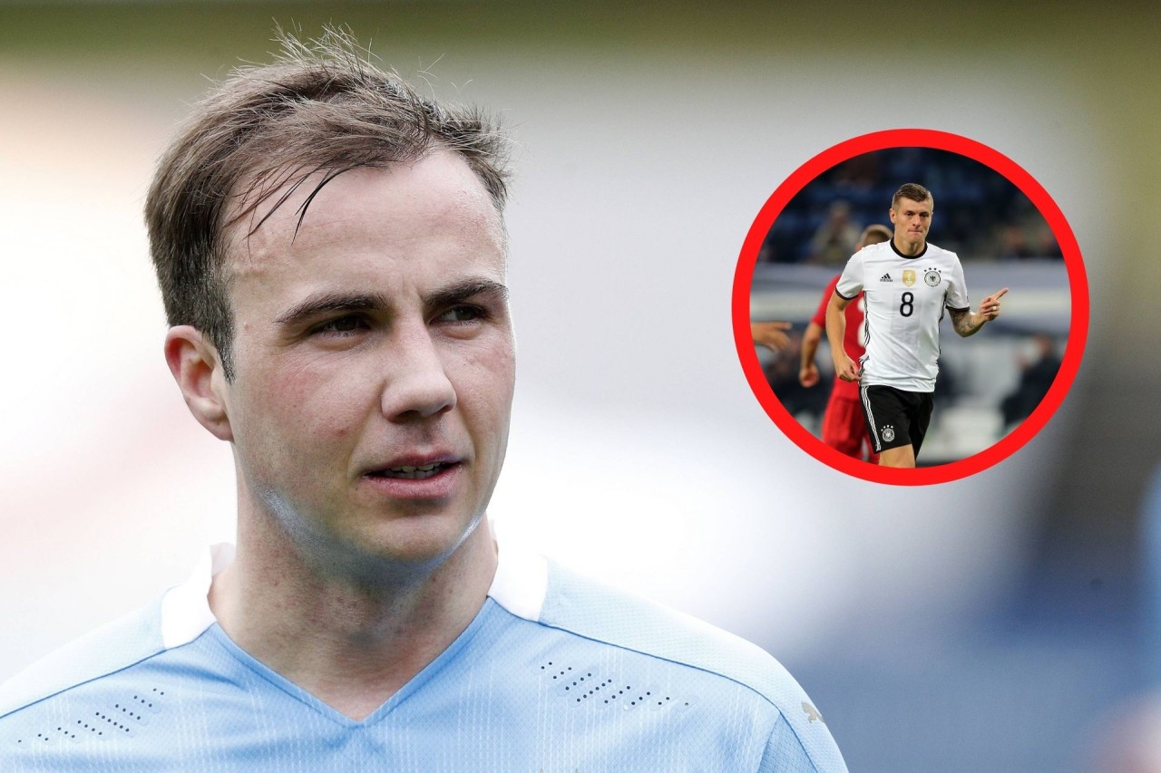 Mario Götze hatte genug gehört und holte jetzt zum Rundumschlag aus.