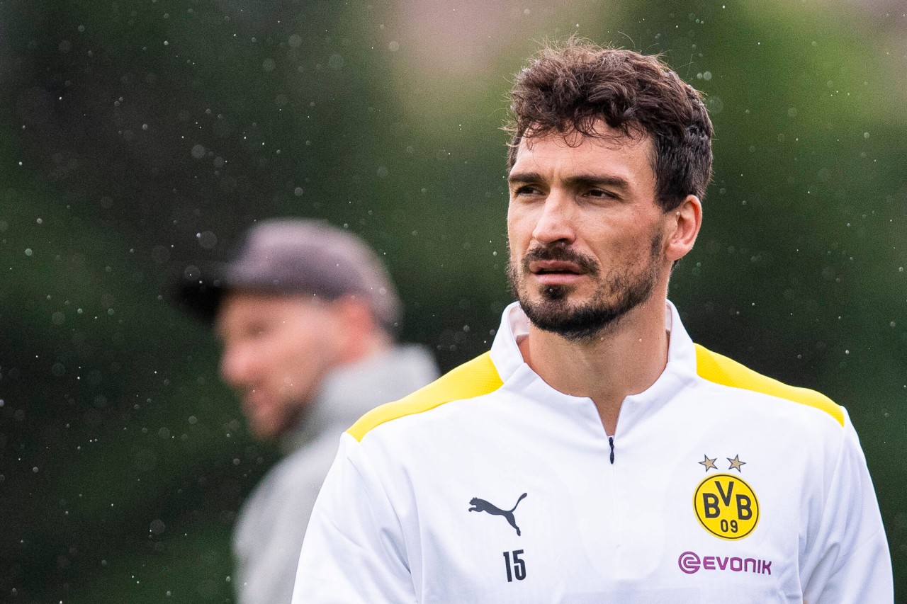 Mats Hummels ist wieder im Mannschaftstraining dabei.