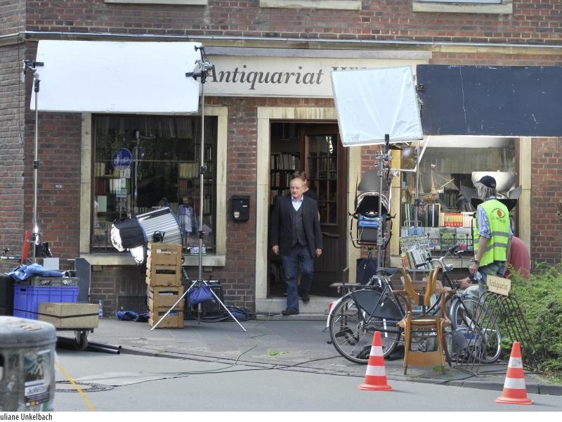 Münster ist als Kulisse für Krimiserien beliebt. Nicht nur ein "Tatort" wird in der Stadt gedreht, auch "Wilsberg".