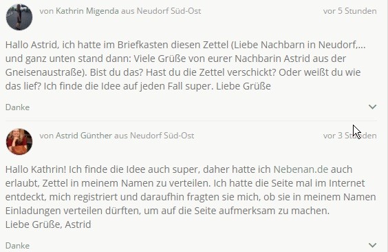 Astrid gibt es wirklich.