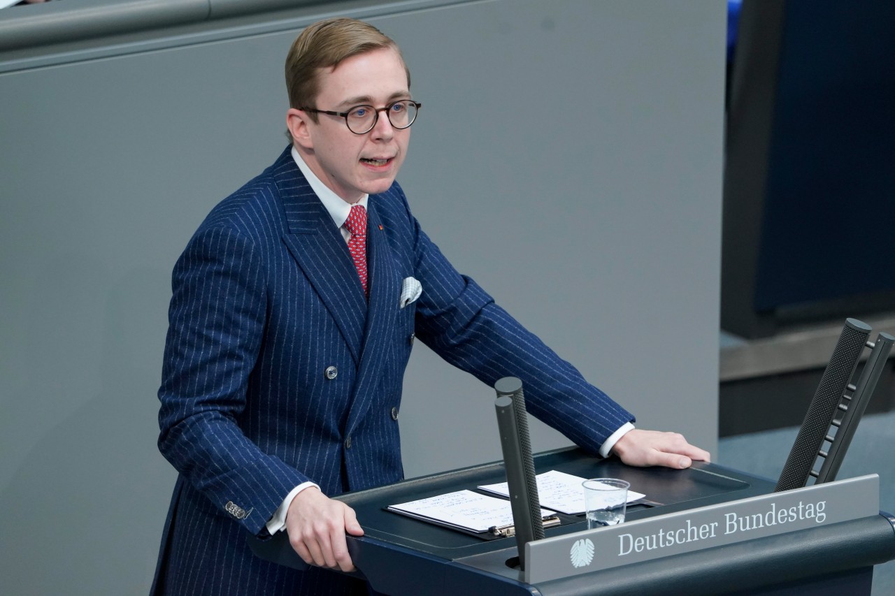 Philipp Amthor im Bundestag – er ist einer der wenigen Jungen hier