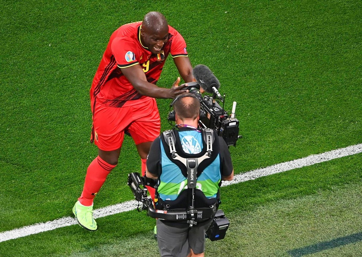 Romelu Lukaku EM 2021 Belgien Russland