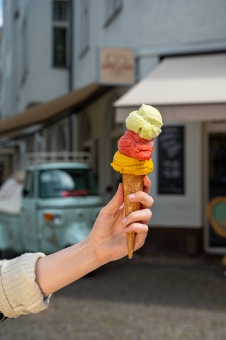 Ruhrgebiet: Mit dem Eis war glücklicherweise alles in Ordnung. (Symbolbild)