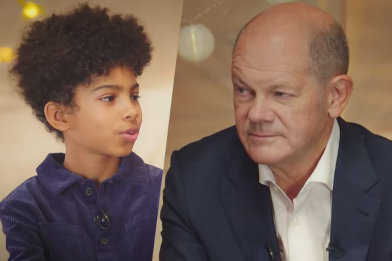 SPD-Kanzlerkandidat Olaf Scholz wurde bei ProSieben von Kindern befragt. 