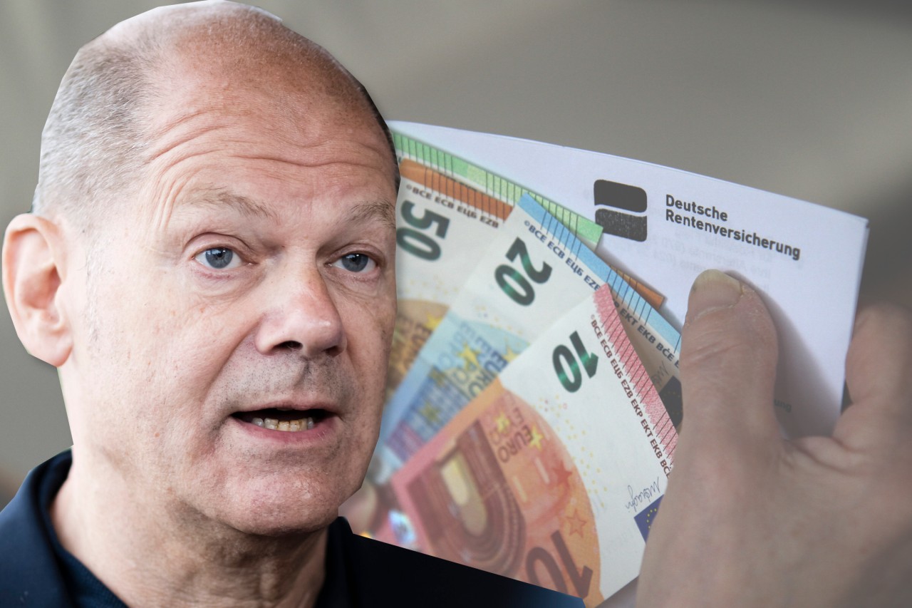 SPD-Kanzlerkandidat Olaf Scholz (SPD) gibt einen umstrittenen Renten-Ratschlag. 